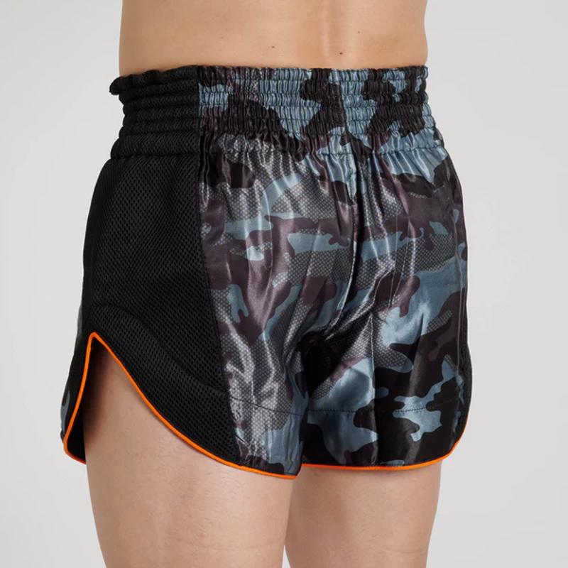 Leone CAMO thai/kick FIGHT SHORTS -GREY